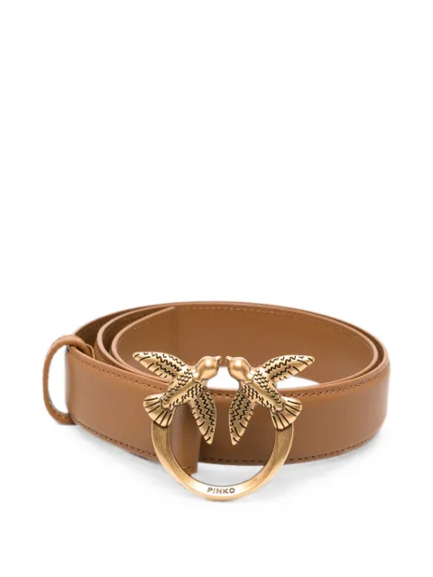 PINKO Love Berry leather belt