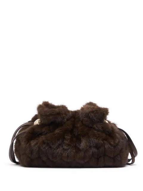 LIU JO Clutch piccola in pelliccia sintetica