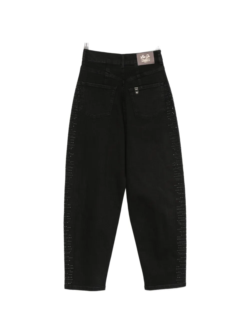 LIU JO Jeans verfraaid met stras Zwart