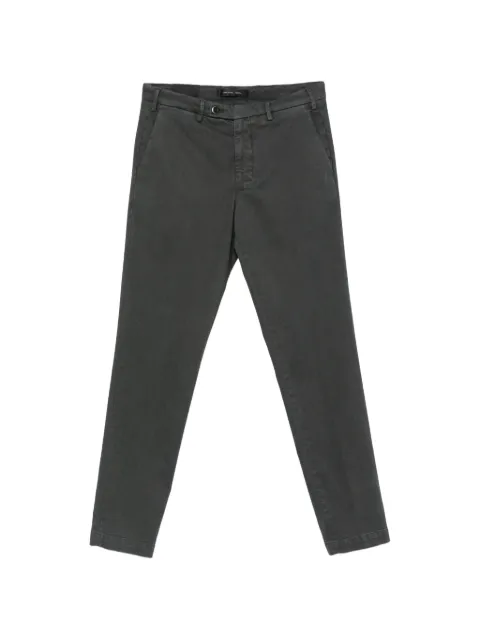 michael coal buttoned twill trousers