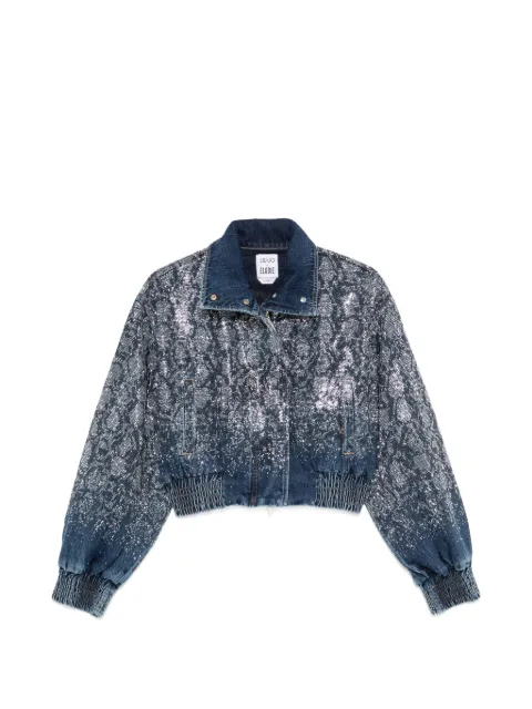 LIU JO x Elodie Jeansjacke mit Pailletten