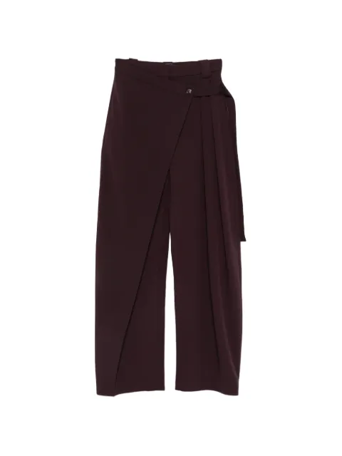 PINKO pantalones cruzado en la parte delantera