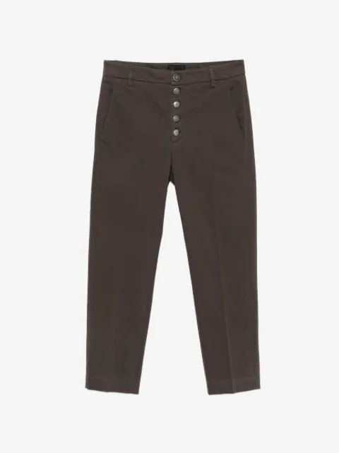 DONDUP Nima button-fly cropped trousers