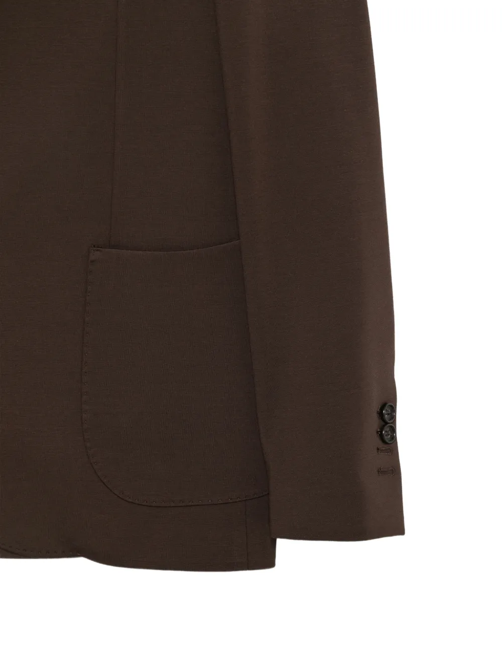 Daniele Alessandrini Blazer met enkele rij knopen Bruin