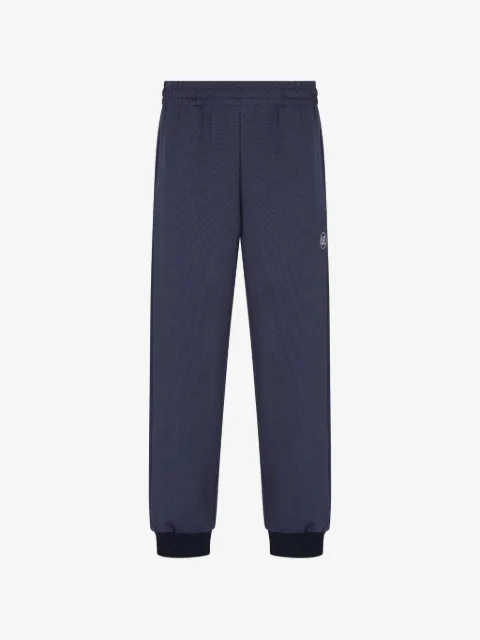 Ea7 Emporio Armani logo-print elasticated-waist track pants