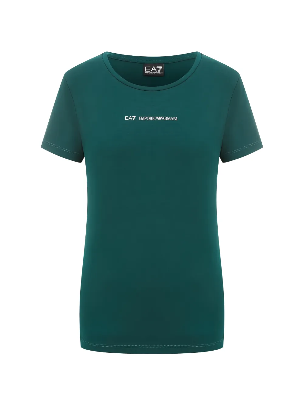 Ea7 Emporio Armani logo-print crew-neck T-shirt