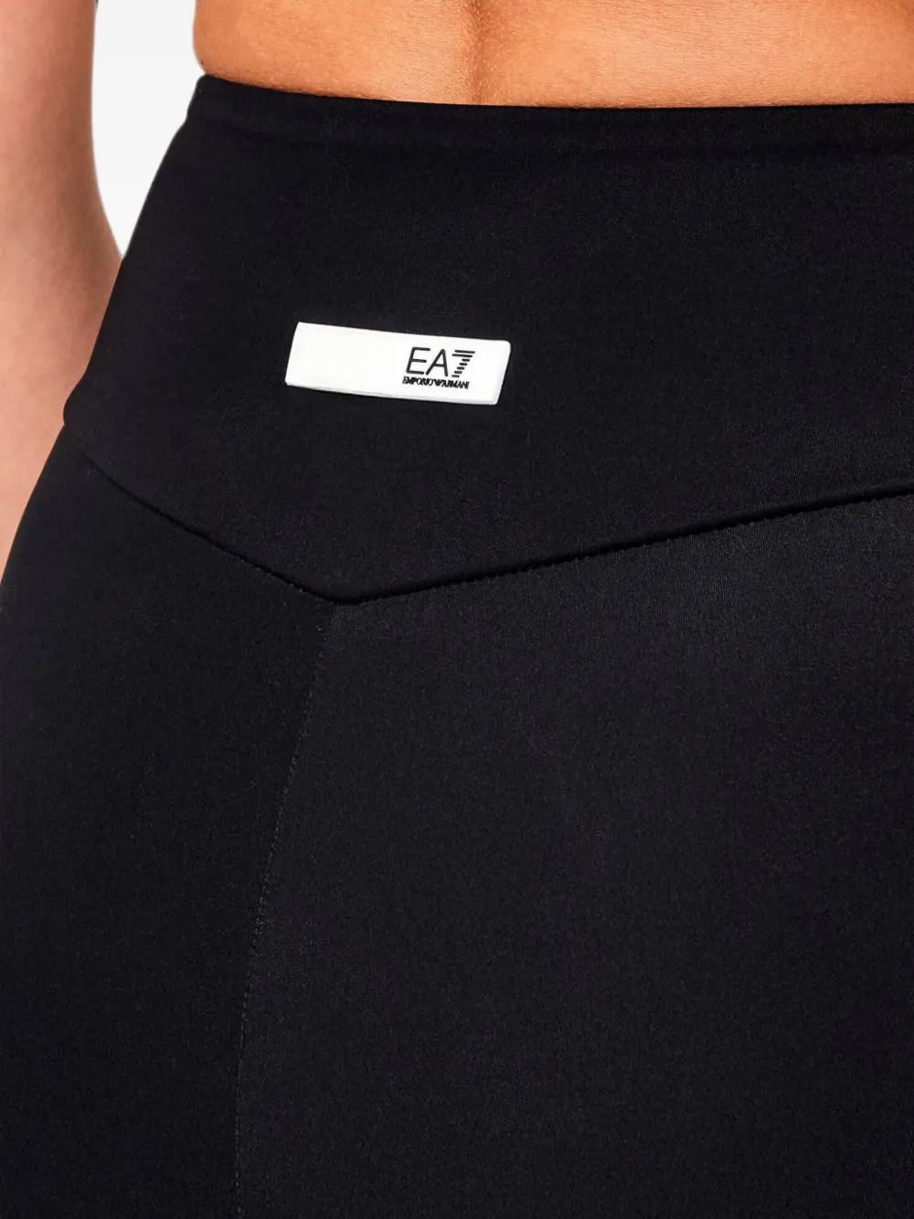 Ea7 Emporio Armani Legging met logoprint Zwart