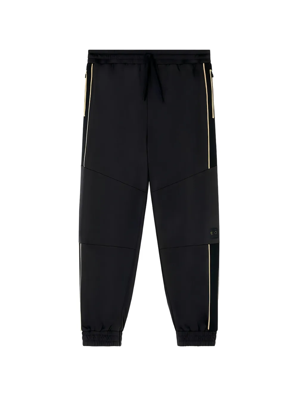 Ea7 Emporio Armani drawstring-fastening track pants - Nero