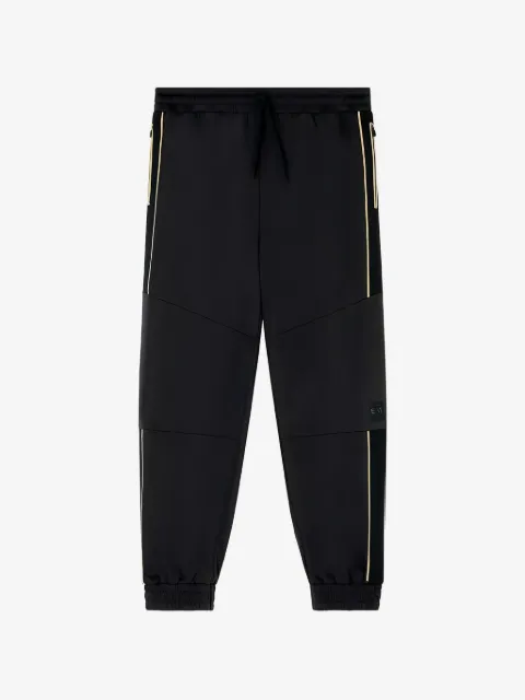 Ea7 Emporio Armani pants con cordones en la pretina