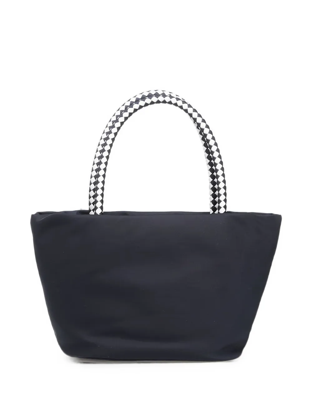 Tommy Hilfiger Marina shopper met geweven handvat Blauw