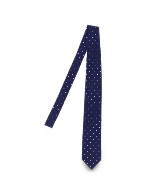 TOM FORD polka-dot silk tie