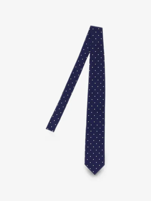 TOM FORD polka-dot silk tie