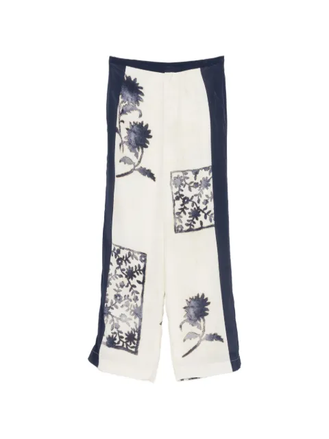 SIR. floral-print trousers