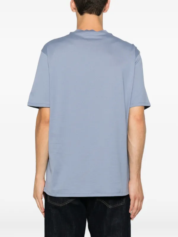 Emporio Armani ロゴ Tシャツ | ブルー | FARFETCH JP