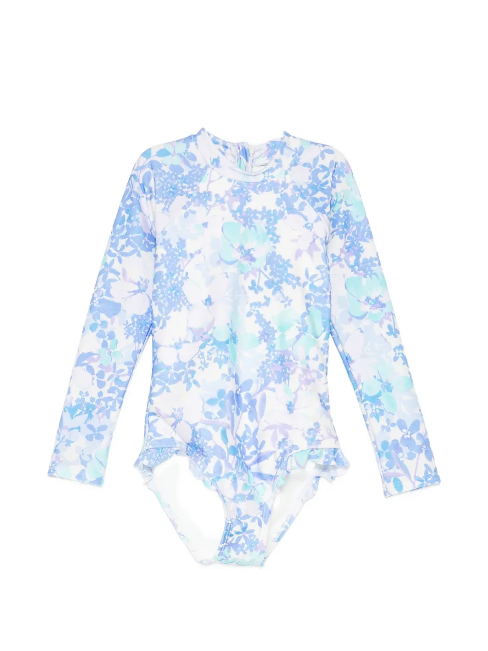 ZIMMERMANN Kids Solstice swimsuit - Blau