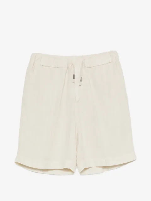 InLinum drawstring-waist shorts