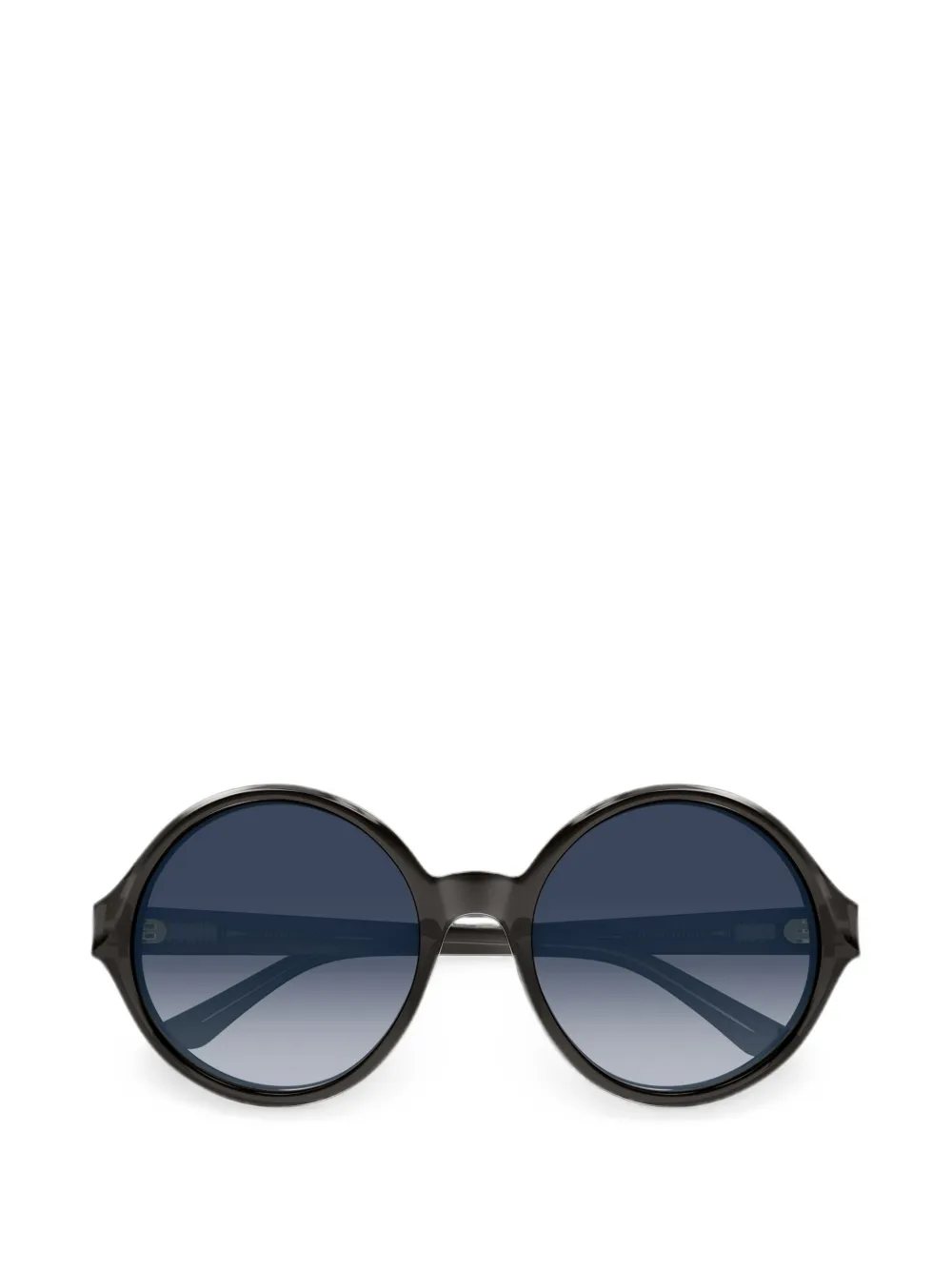 Chloé Eyewear Occhiali da sole tondi - Nero