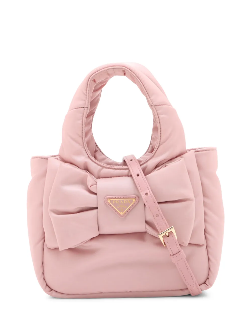 Prada Pre-Owned Borsa a tracolla Tessuto Fiocco Bow 2013-2026 - Rosa