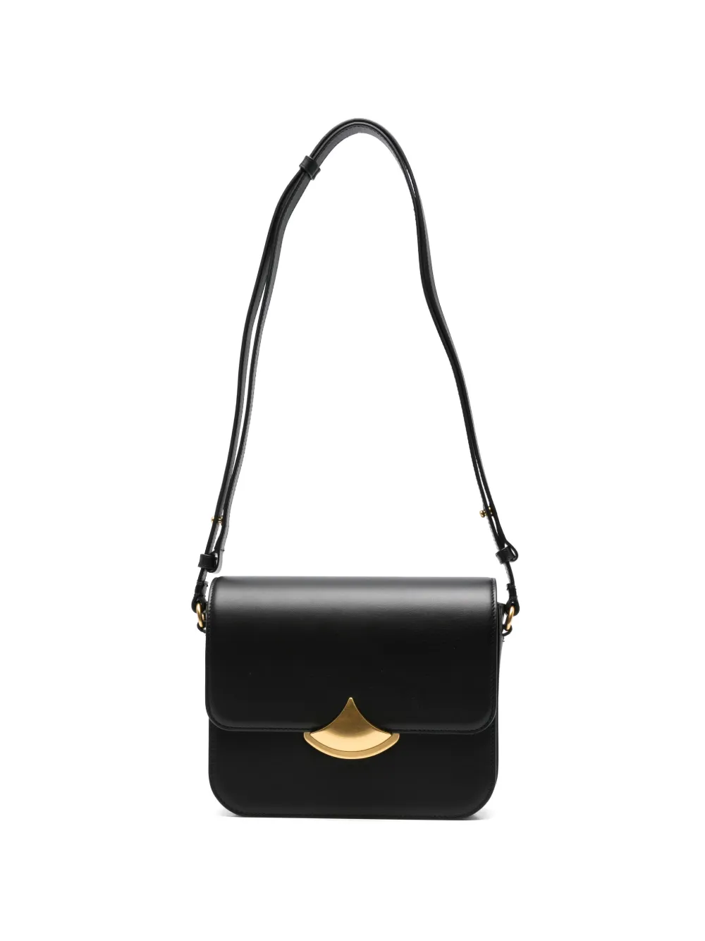 Sessùn gold-tone hardware shoulder bag - Nero