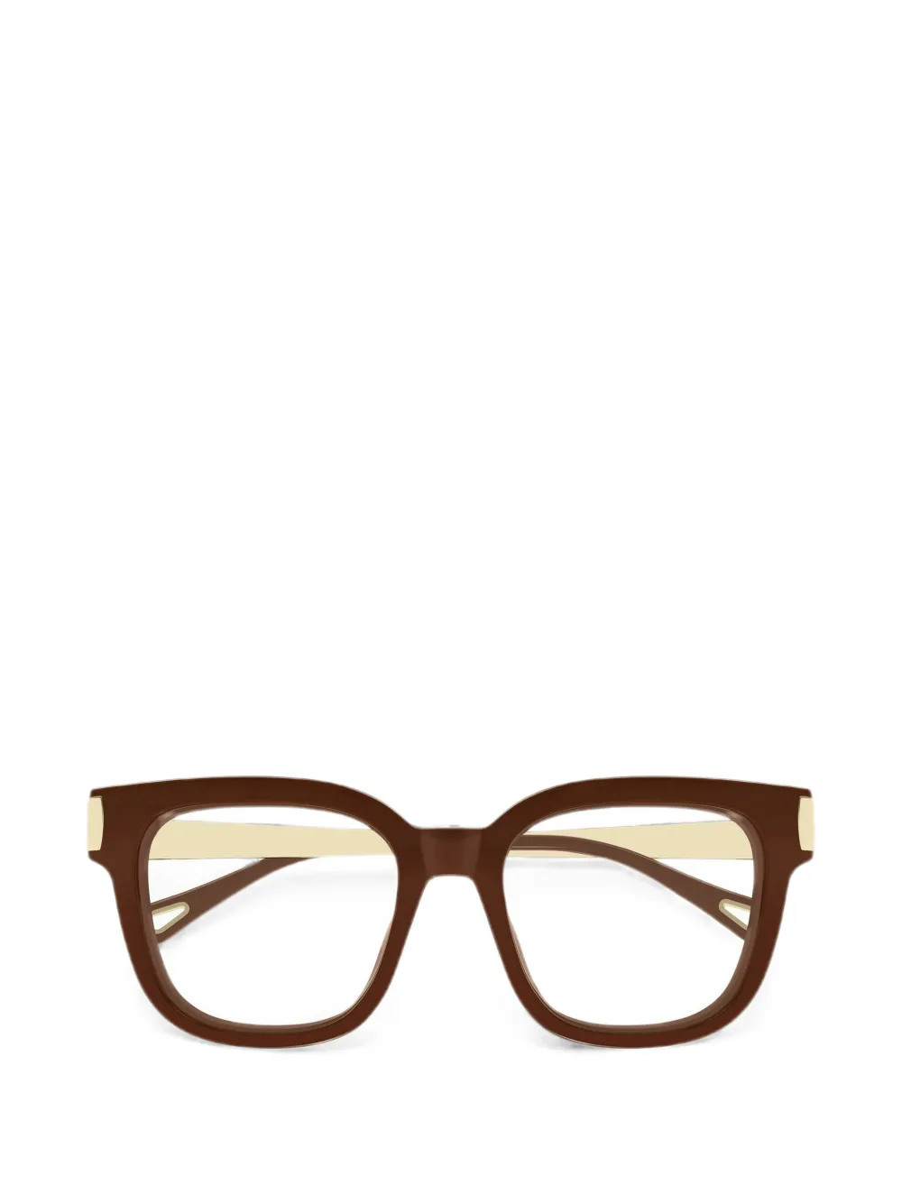 Chloé Eyewear Occhiali squadrati - Marrone