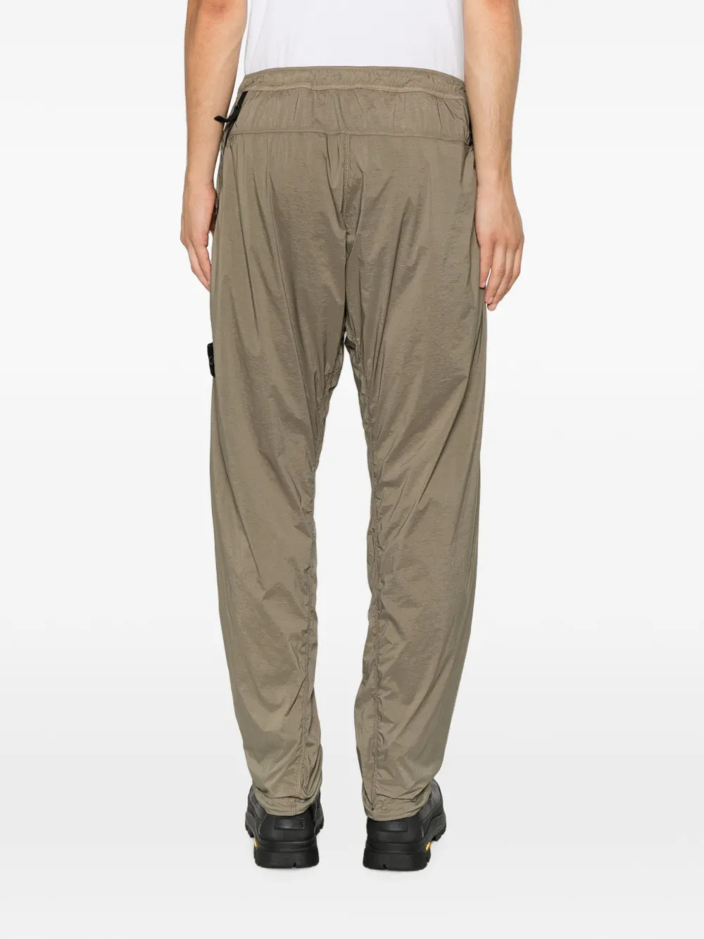 Stone Island 3100017 Ultralight nylon stretch-TC broek Groen