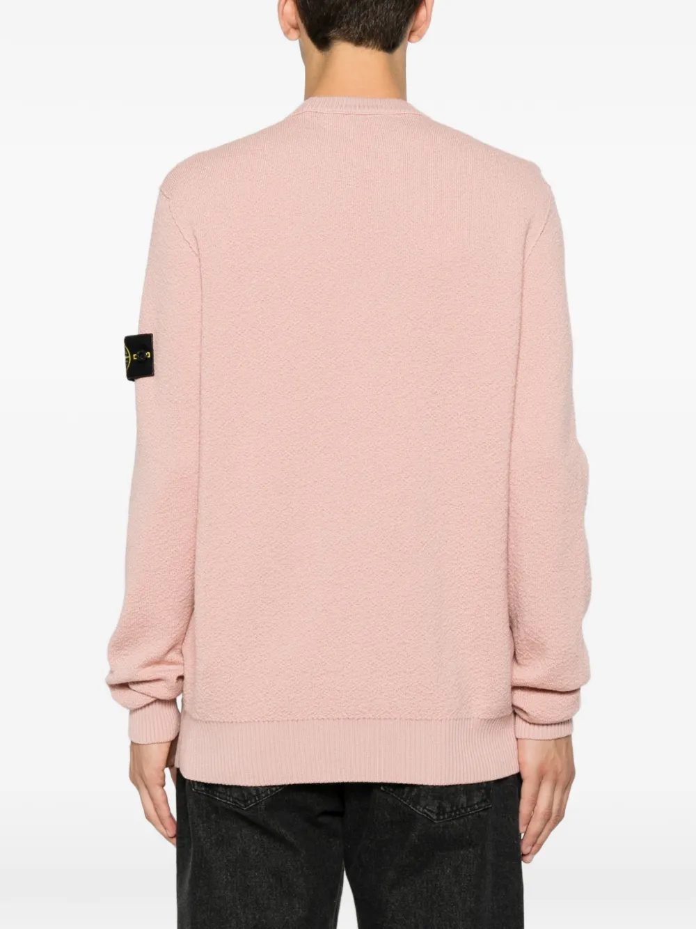 Stone Island 5100011 pure RWS wollen trui Roze