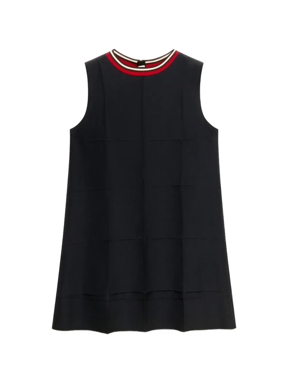 Marni pleated sleeveless mini dress - Schwarz