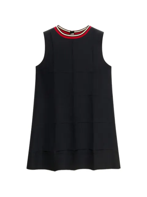 Marni pleated sleeveless mini dress
