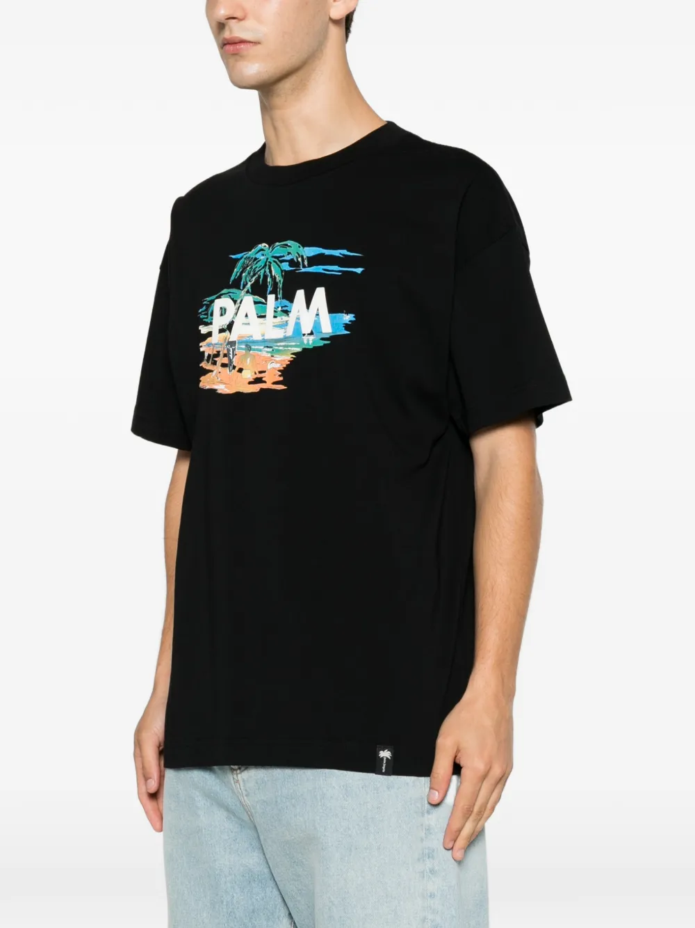 Palm Angels T-shirt Zwart