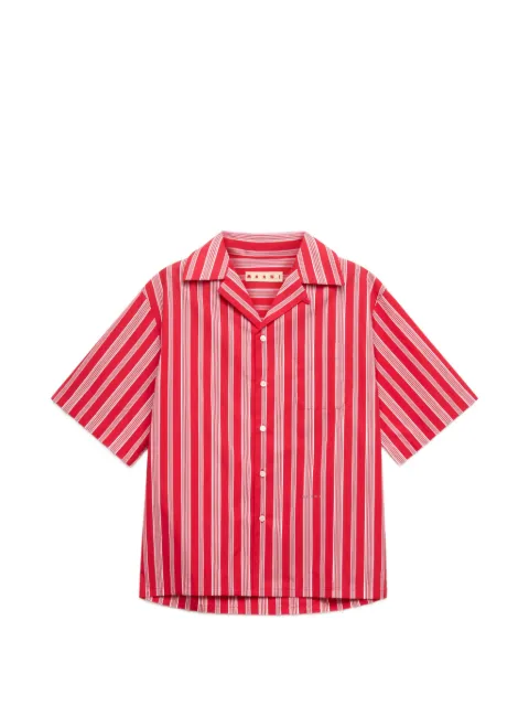 Marni striped short-sleeve shirt