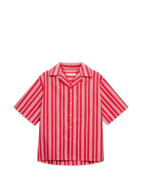 Marni striped poplin shirt