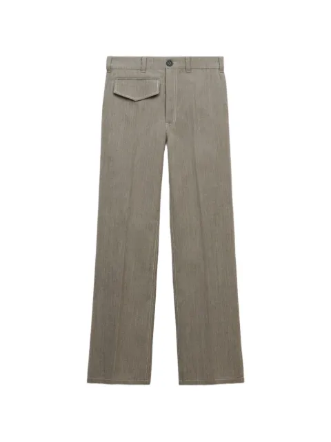 Marni pants de lana con bolsillo