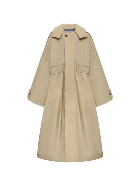 Marni storm-flap buttoned coat