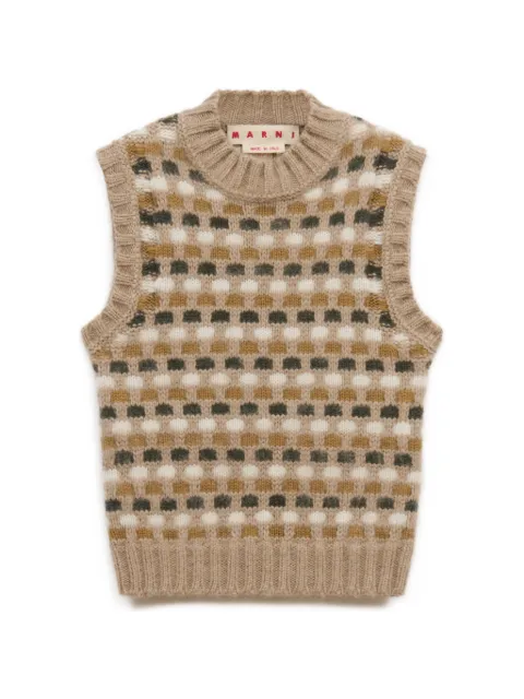 Marni chaleco Shetland