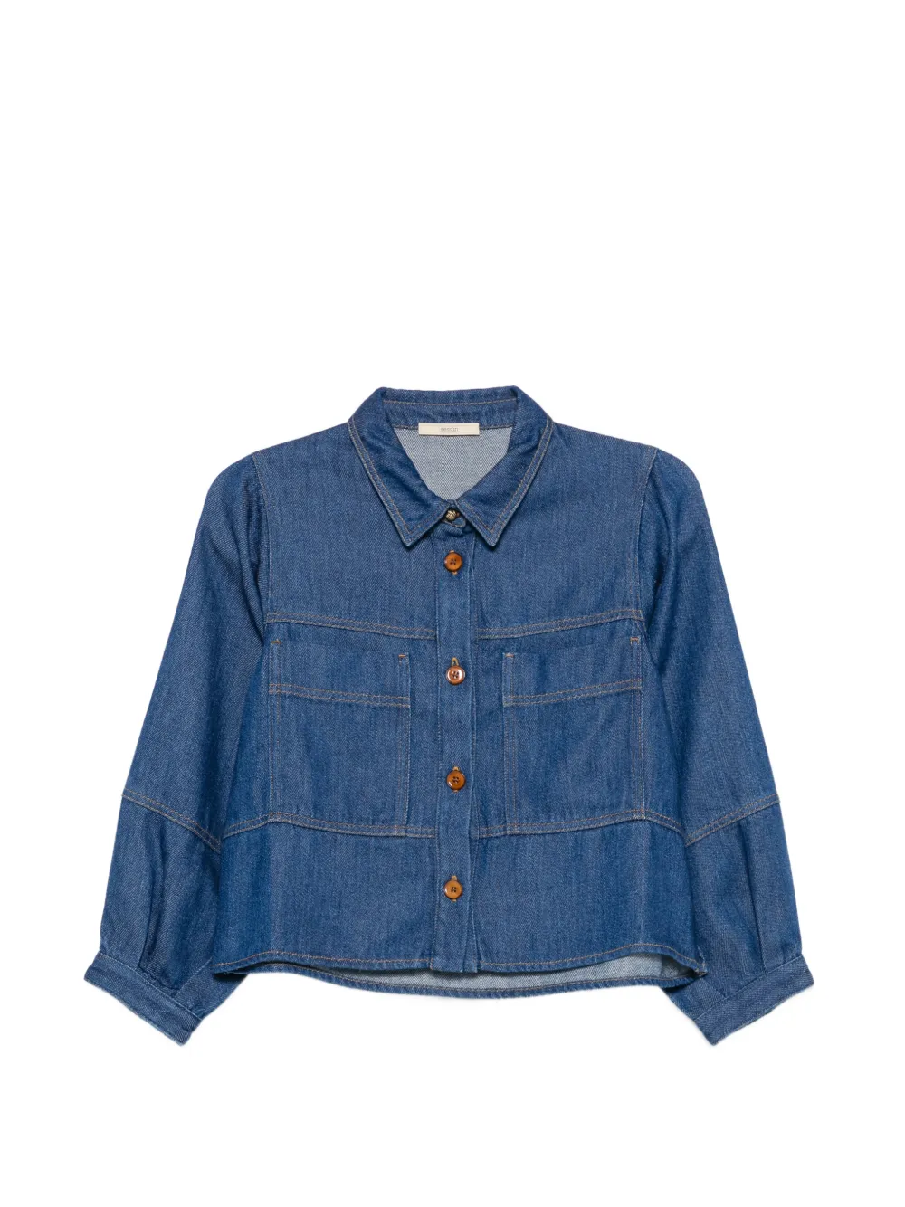 Sessùn contrast-stitched jacket · M