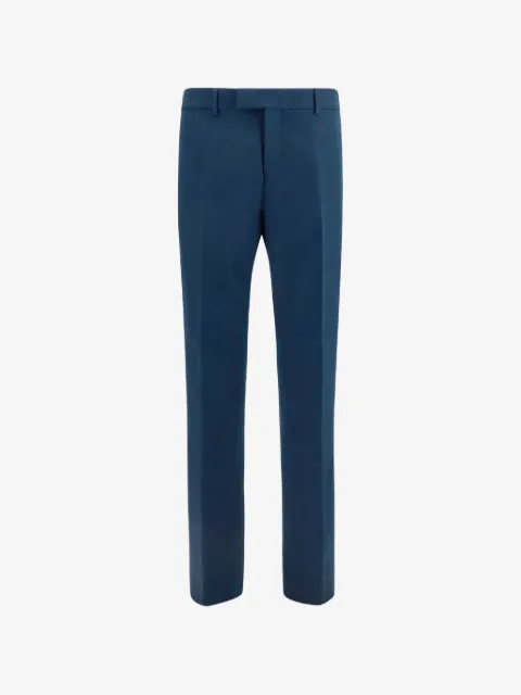 Ferragamo pantalones de vestir con botones asimétricos