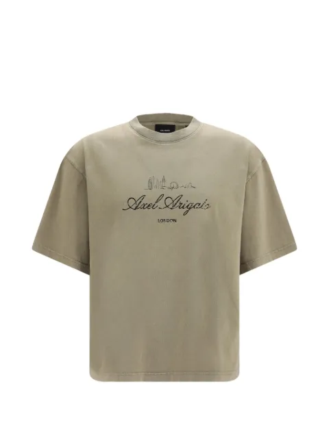 Axel Arigato logo-print washed T-shirt