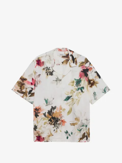 SIMKHAI  Casper floral-print shirt