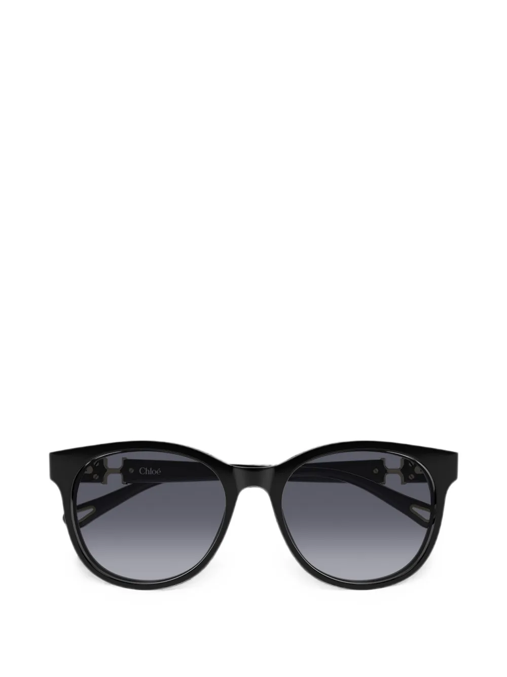 Chloé Eyewear round-frame sunglasses - Schwarz