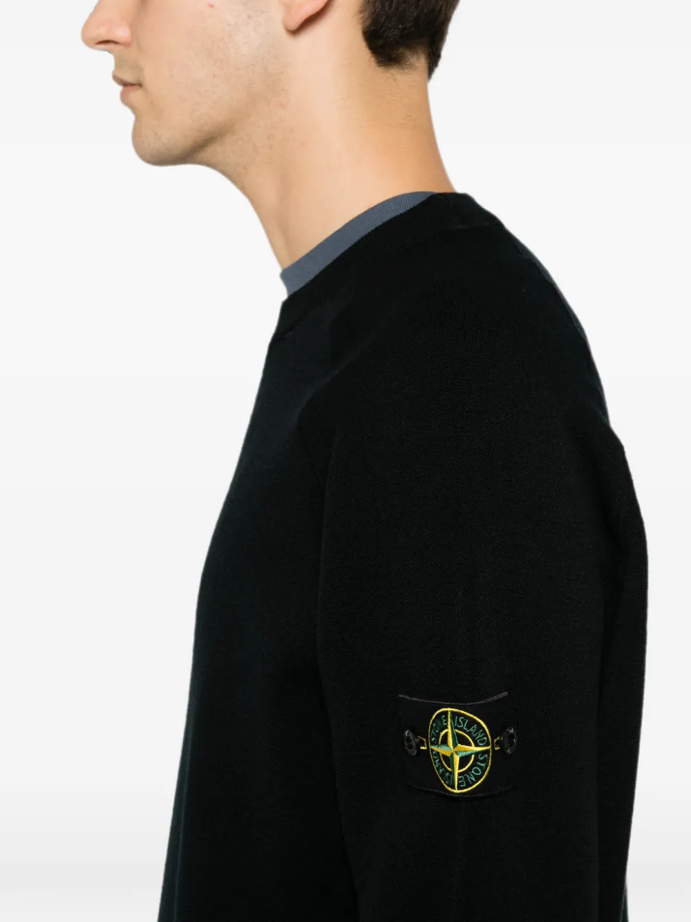 Stone Island Trui met raglan mouwen Zwart