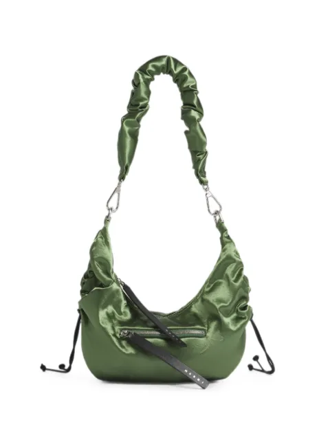 Marni smocked toggle-secured shoulder bag