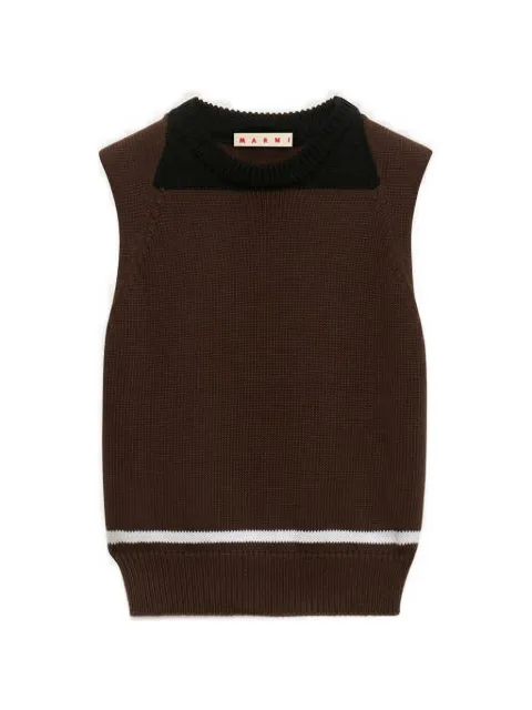 Marni Blusa com logo bordado