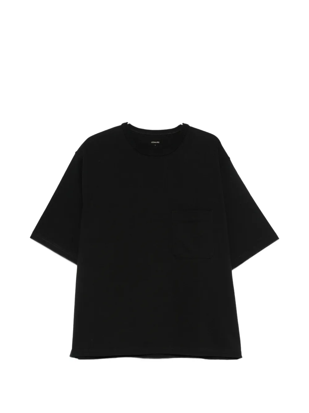 LEMAIRE patch-pocket T-shirt - Schwarz