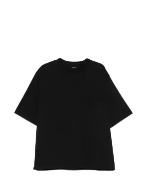 Saint Laurent Crew Neck T-shirt | Black | FARFETCH