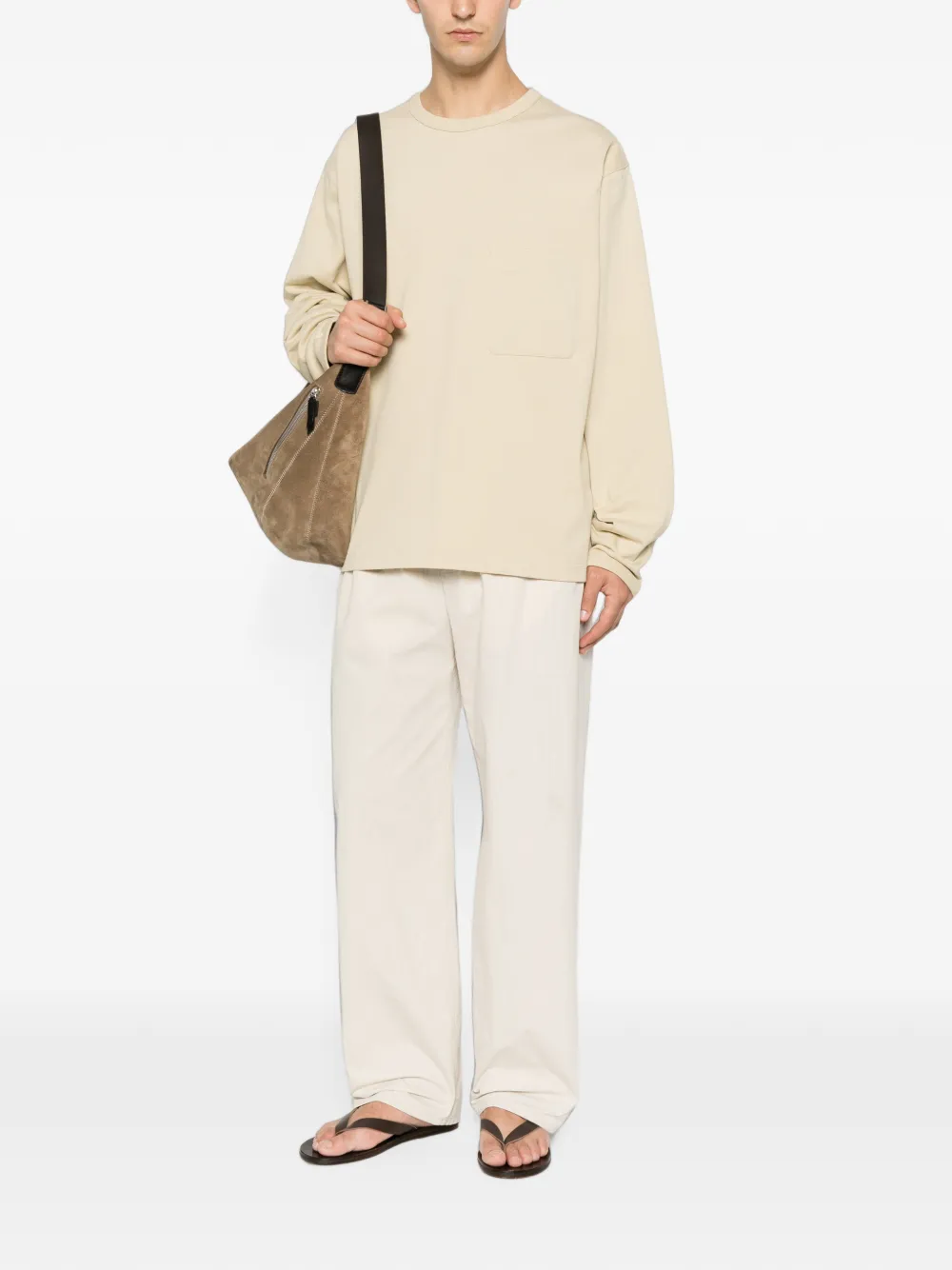 LEMAIRE Sweater met lange mouwen Beige