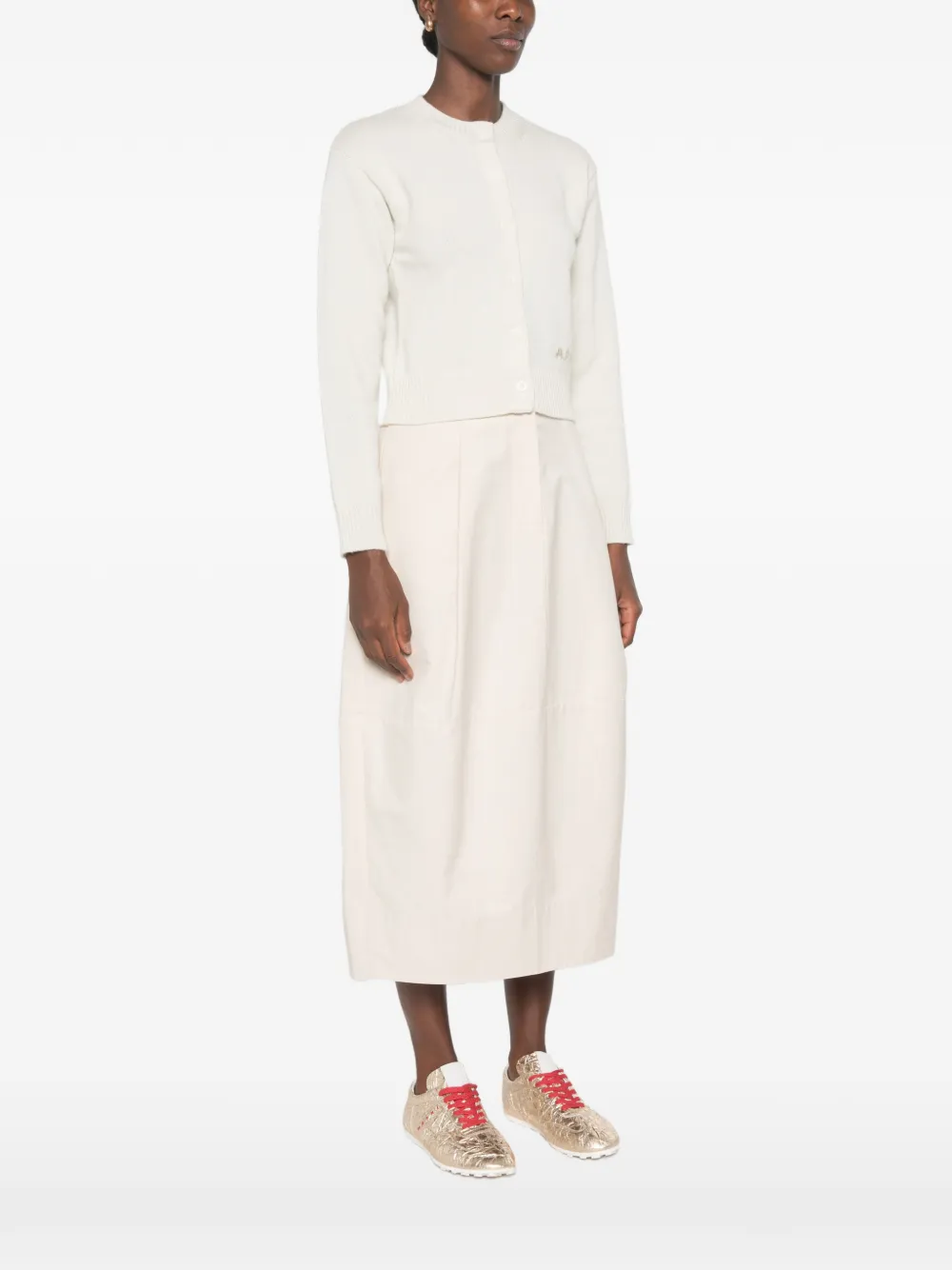 A.P.C. Lila wollen vest Beige