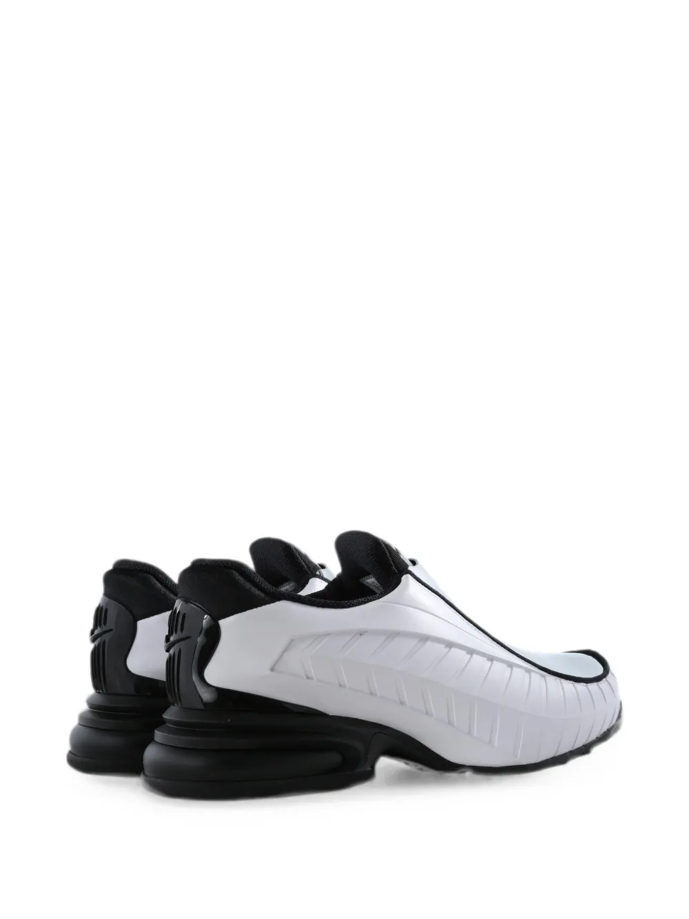 Comme des Garçons Homme Plus panelled slip-on sneakers Wit