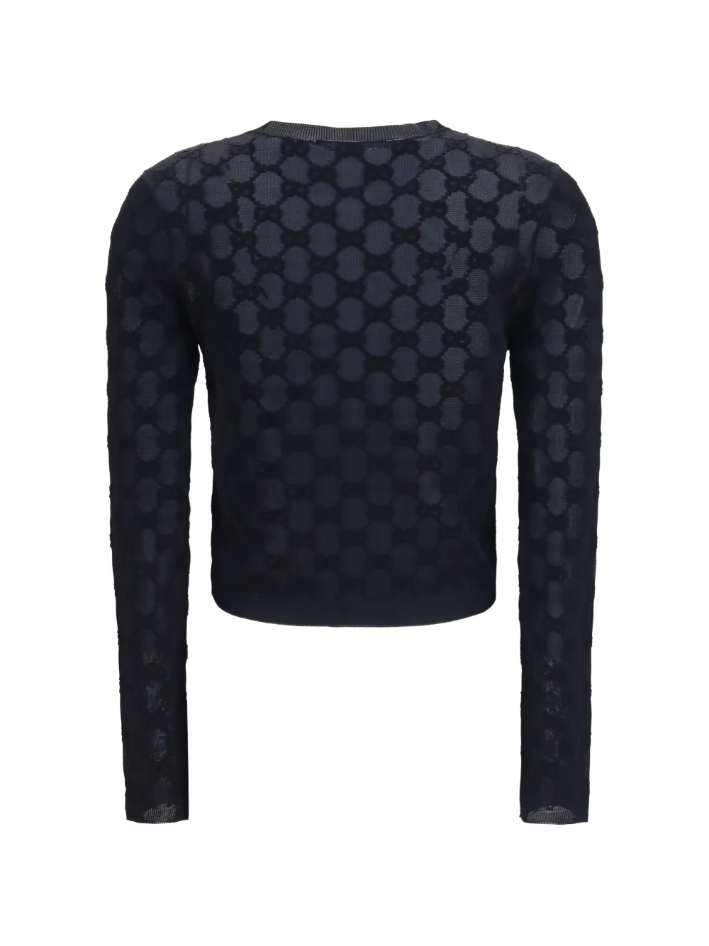Gucci Vest met GG monogram-patroon Blauw
