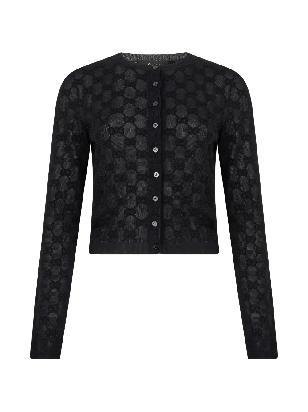 Gucci Cardigan con monogramma GG - Blu