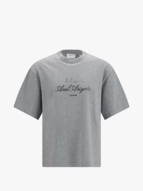 Axel Arigato playera de algodón con logo estampado